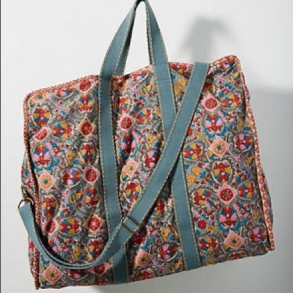 Anthropologie Bags Anthropologie Bag Rana Medium Multicolor Cotton